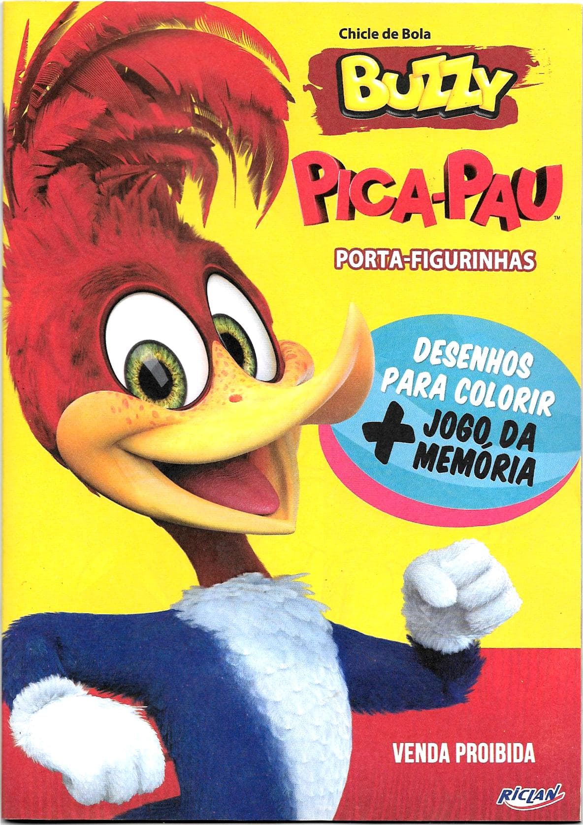 Capa do álbum Chicle de Bola Buzzy Pica-Pau 2017