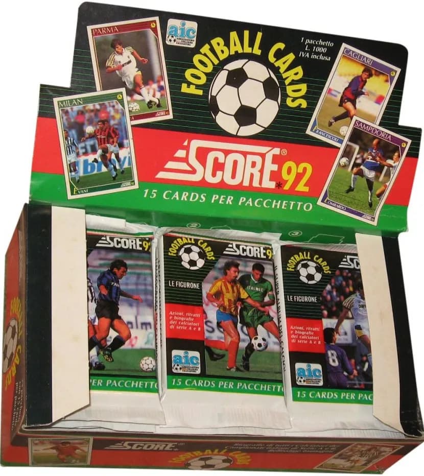 Copertina dell'album Score 92 - Football Cards