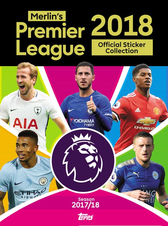 Capa do álbum Premier League 2018