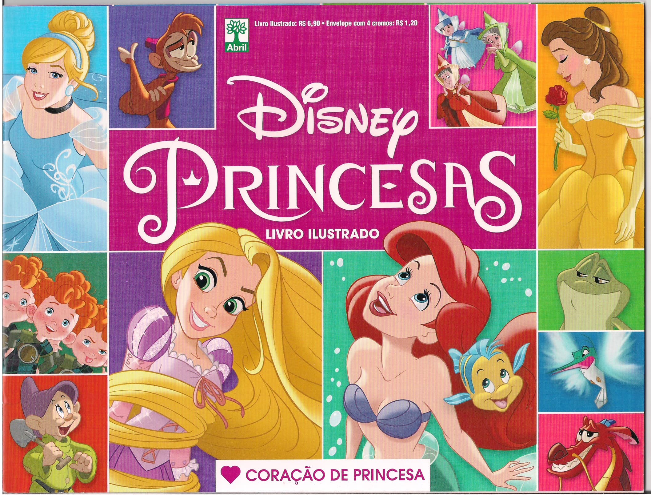Capa do álbum Disney Princesas - Coração de Princesa 2018