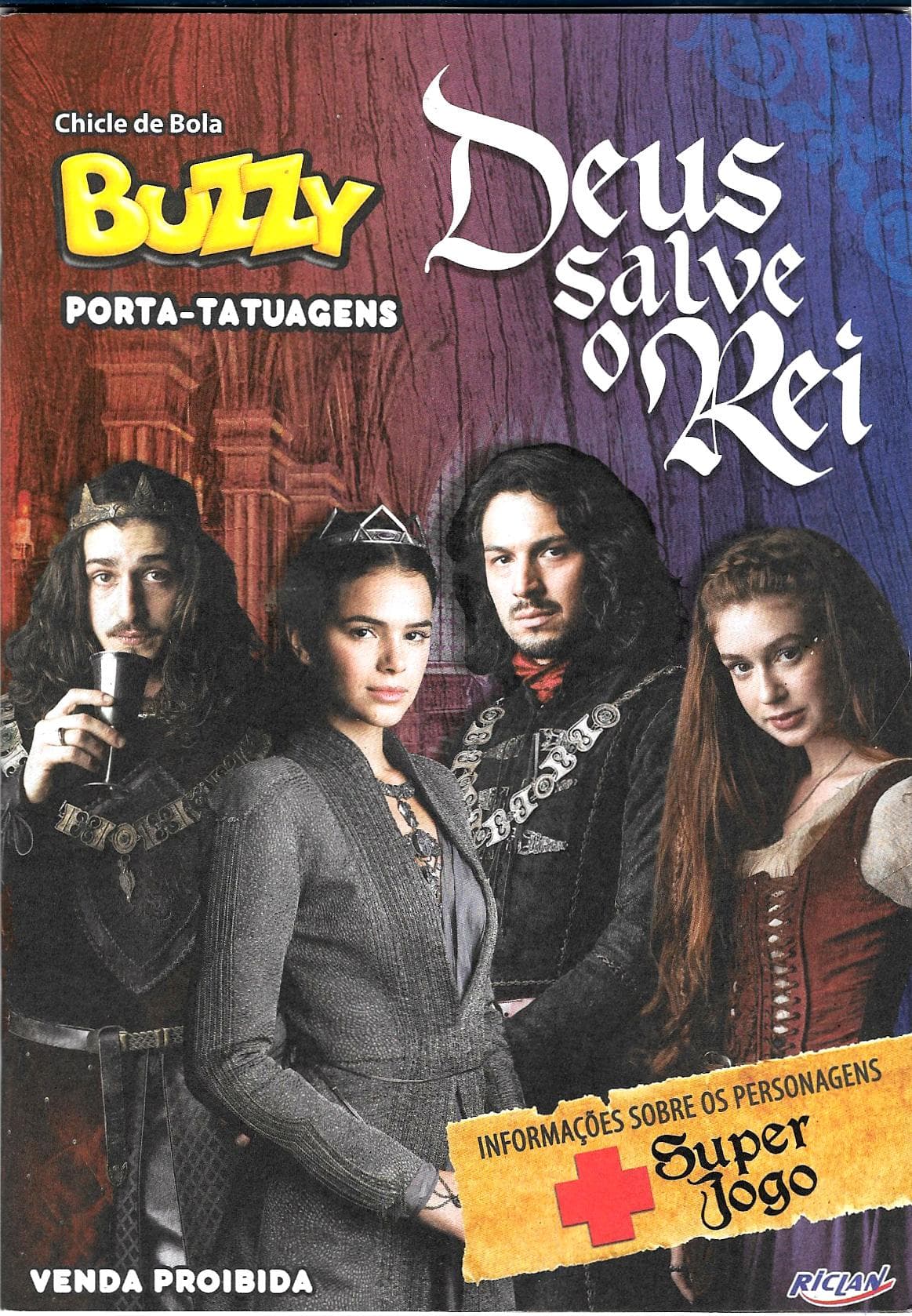 Capa do álbum Chicle de Bola Buzzy Deus Salve o Rei
