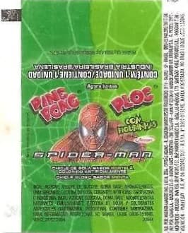 Chicle de Bola Ping Pong Ploc Spider Man