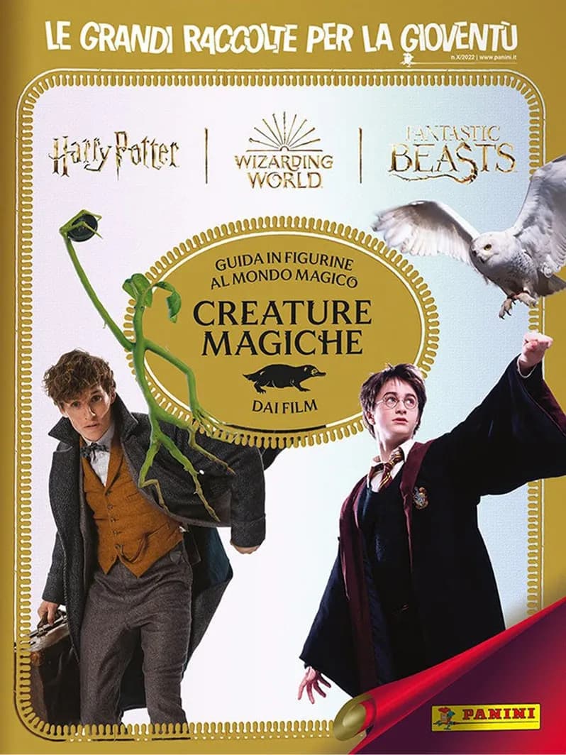 Capa do álbum Harry Potter - Creature Magiche