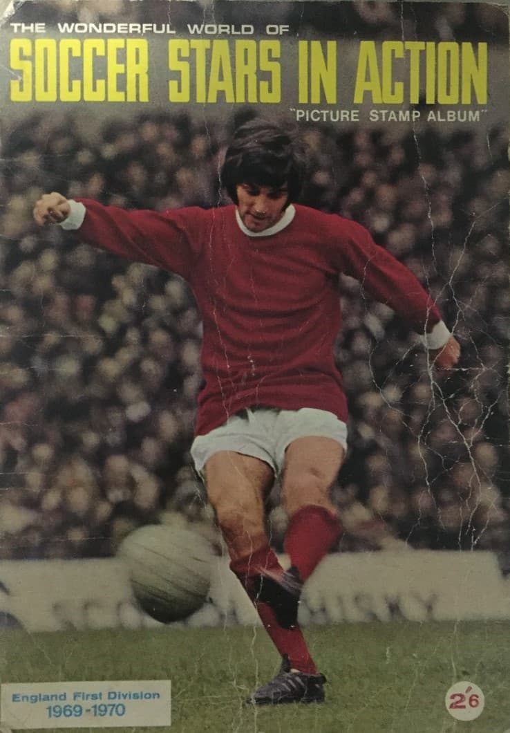 Capa do álbum Soccer Stars in Action - England First Division 1969-1970