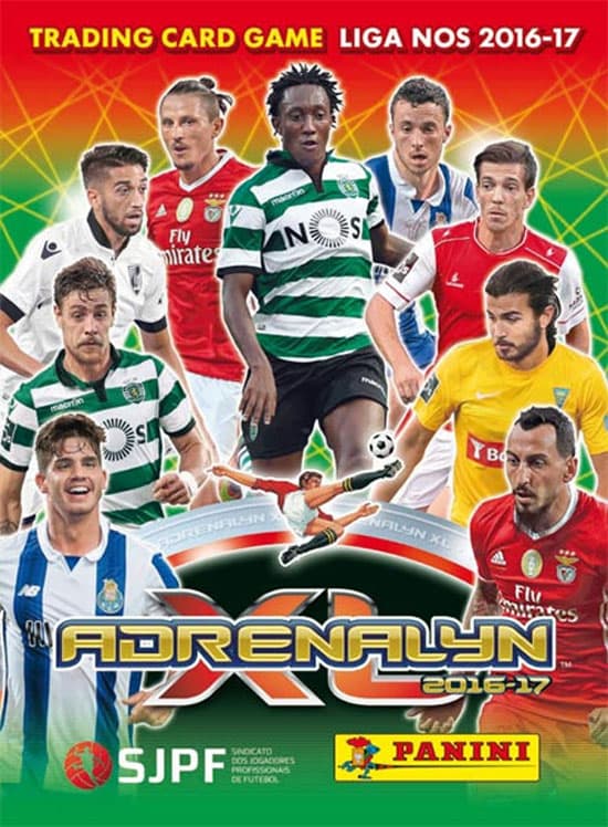 Capa do álbum Adrenalyn XL Liga NOS 2016-2017