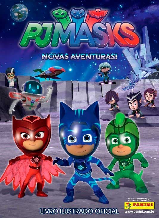 Capa do álbum PJ Masks: Novas Aventuras
