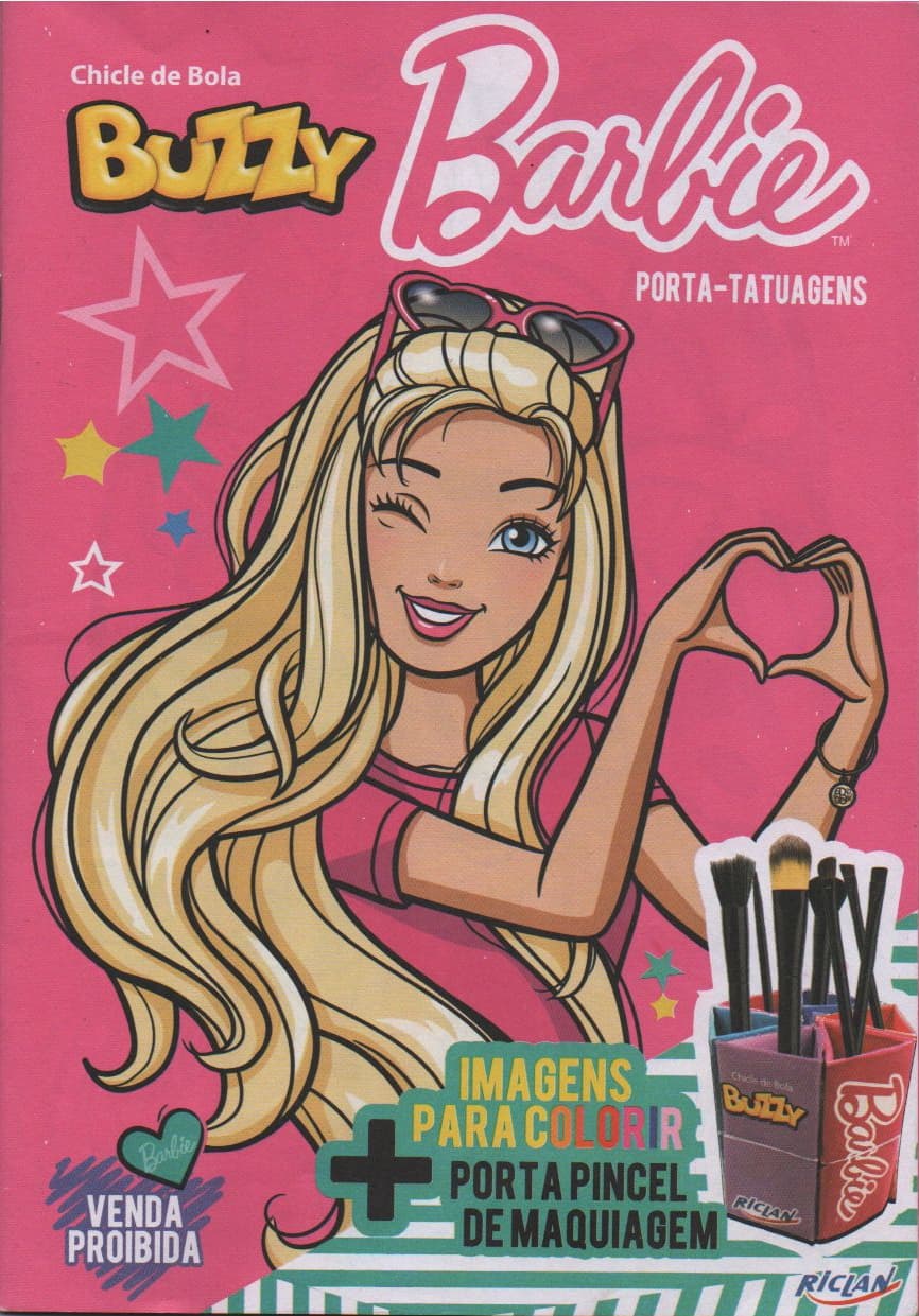 Capa do álbum Chicle de Bola Buzzy Barbie 2018