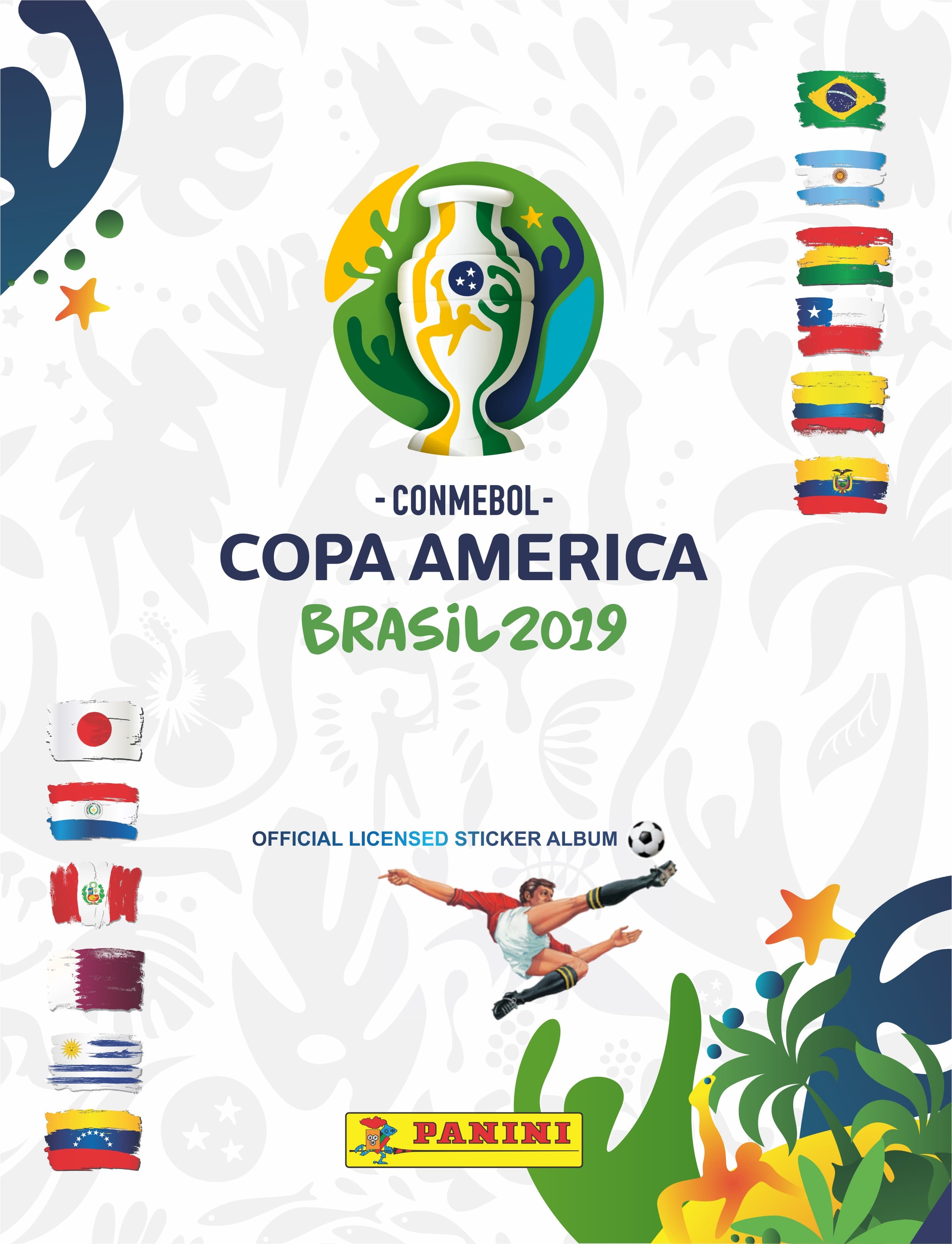 Capa do álbum Copa América 2019 Brasil