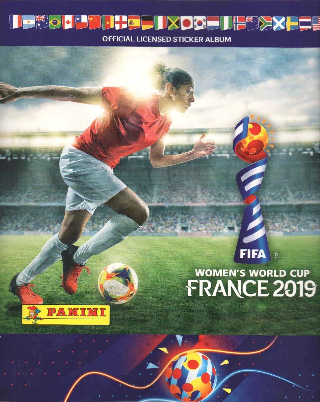 Capa do álbum FIFA Women´s World Cup 2019 France