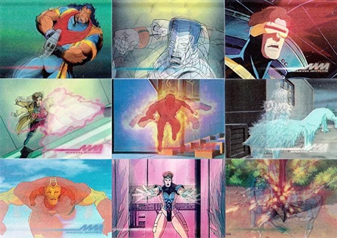 Capa do álbum Marvel Motion - Cards