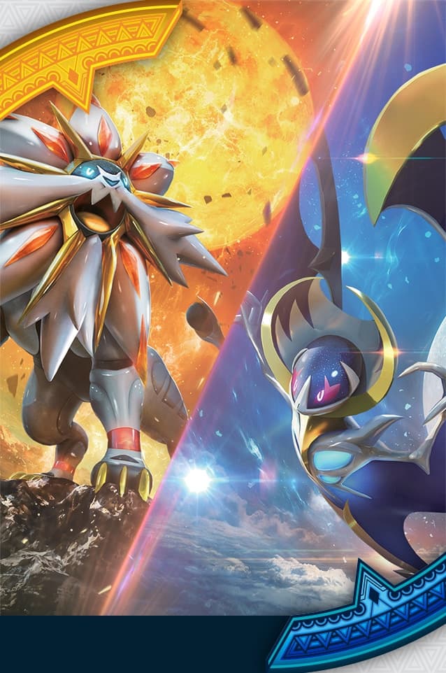 Capa do álbum Pokémon Sol & Lua - Cards