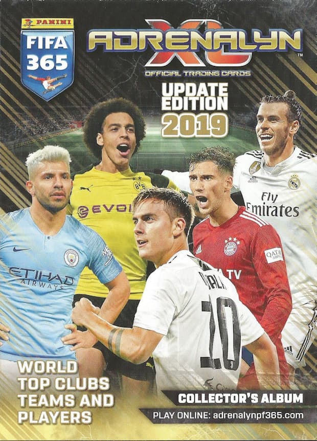 Capa do álbum Adrenalyn XL FIFA 365 2019 UPDATE
