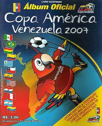 Capa do álbum Copa América 2007 Venezuela - Navarrete