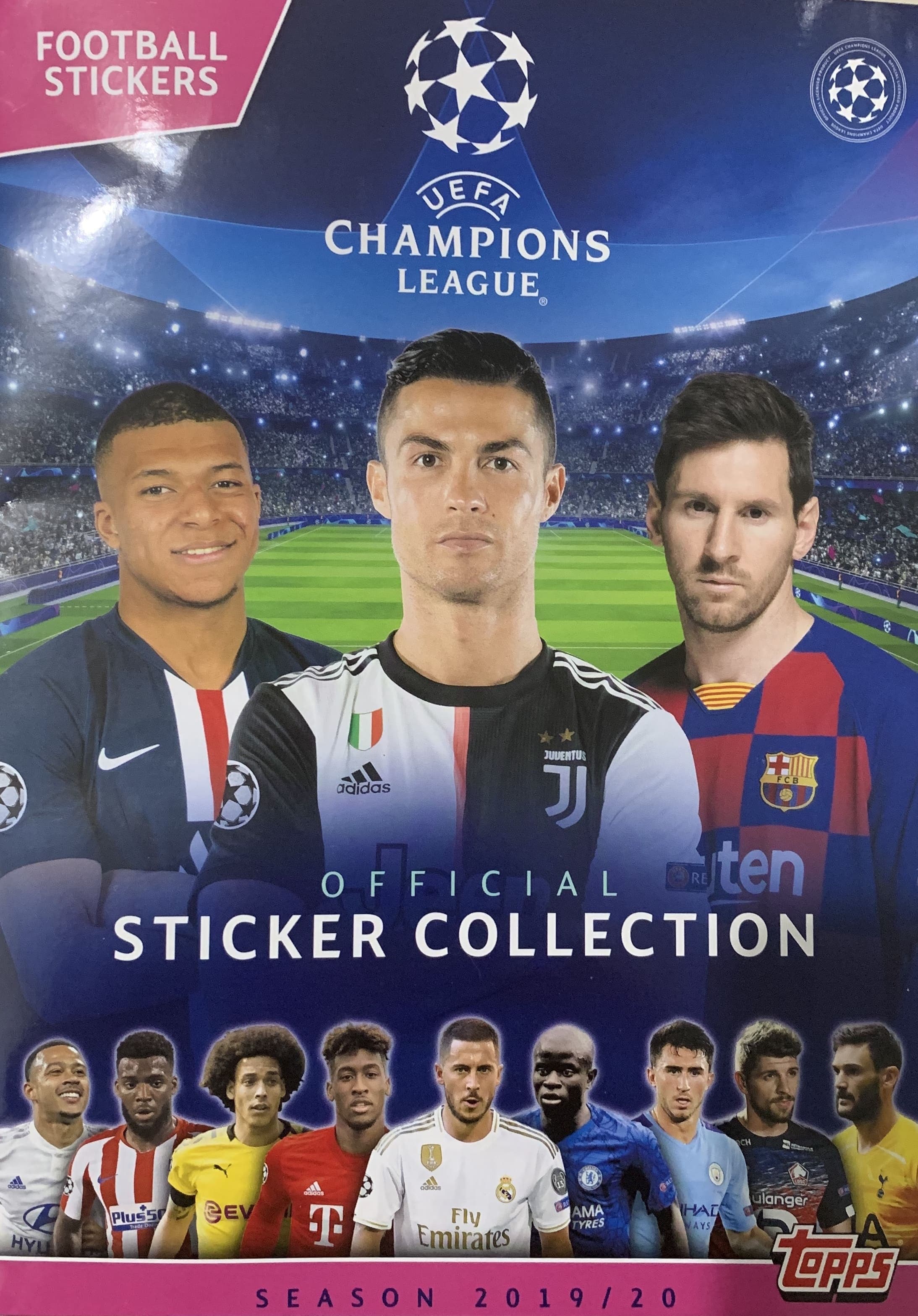 Capa do álbum UEFA Champions League 2019-2020