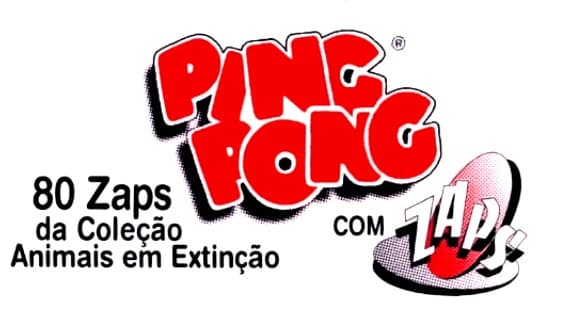 Capa do álbum Chicle de Bola Ping Pong Animais em Extinção