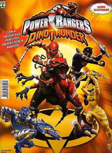 Capa do álbum Power Rangers - Dino Trovão