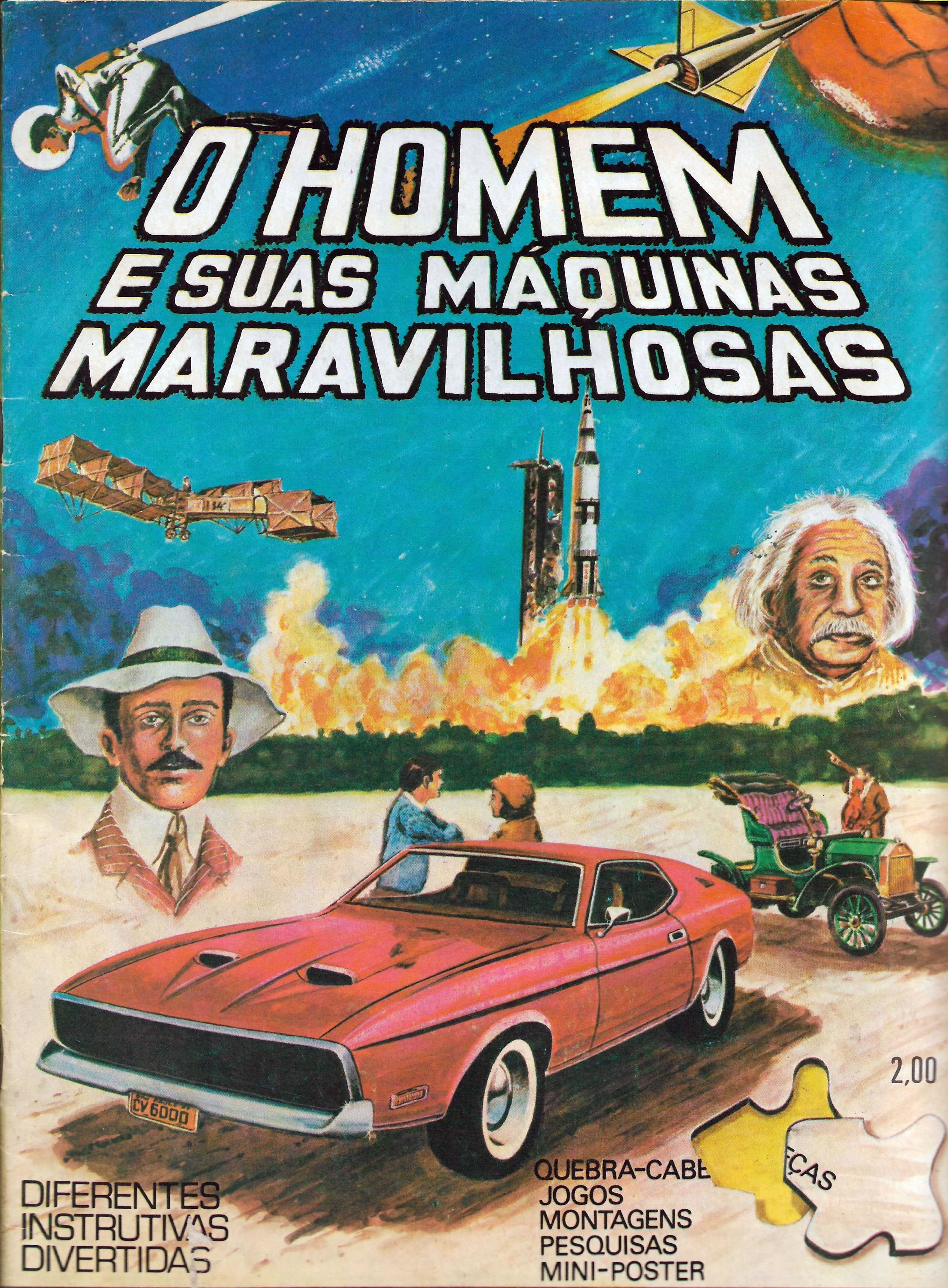 Capa do álbum O Homem e suas Máquinas Maravilhosas