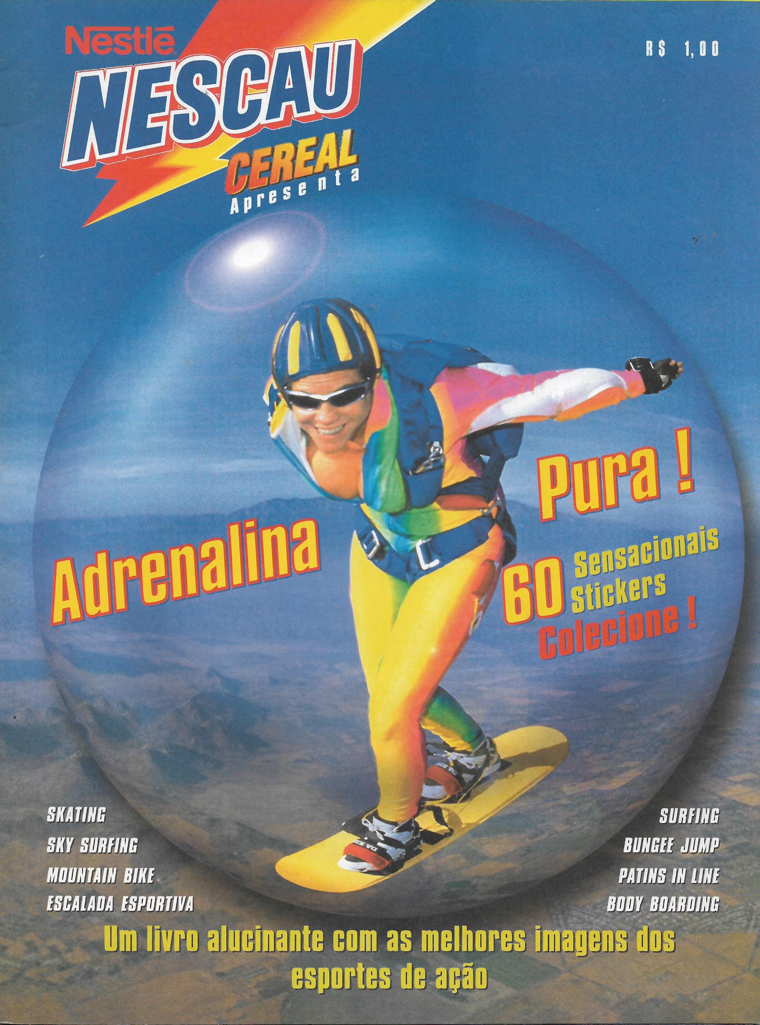 Capa do álbum Nescau Cereal - Adrenalina Pura