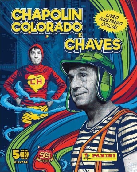 Capa do álbum Chapolin Colorado e Chaves