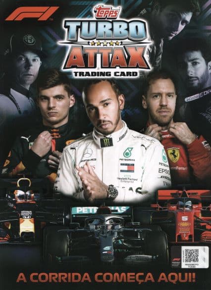 Capa do álbum Fórmula 1 2020 Turbo Attax - cards
