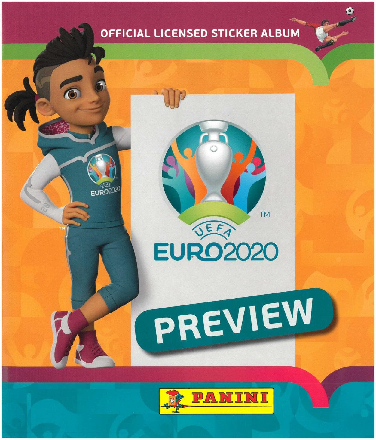 Capa do álbum UEFA Euro 2020 Preview - Versão Leste Europeu
