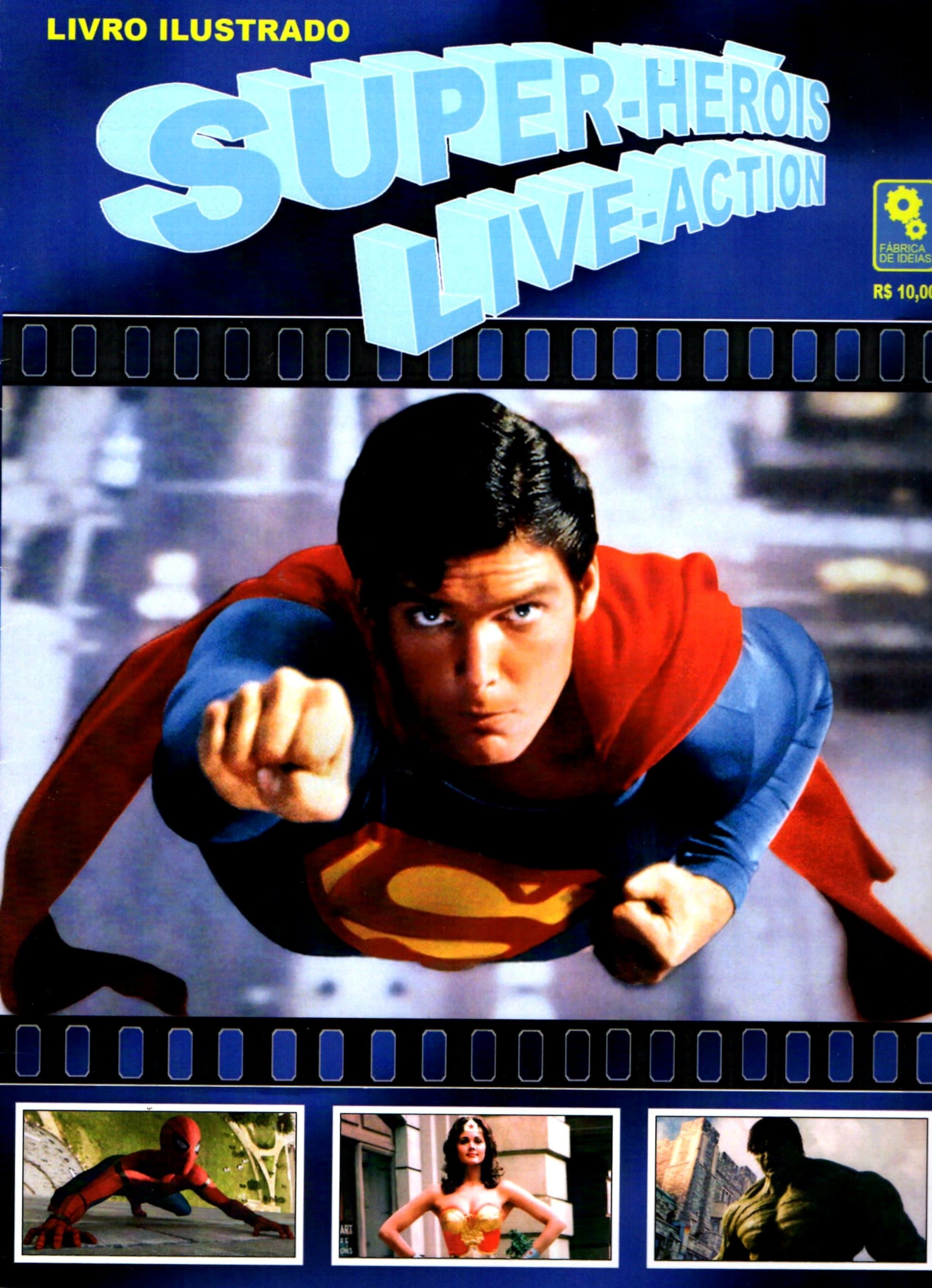 Capa do álbum Super-Heróis Live Action
