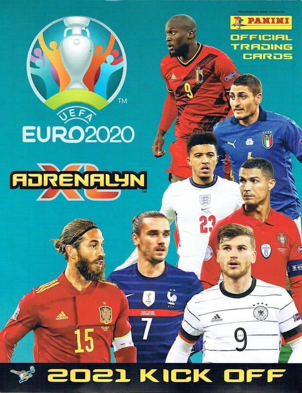 Capa do álbum Adrenalyn XL UEFA EURO 2020 Kick Off Cards