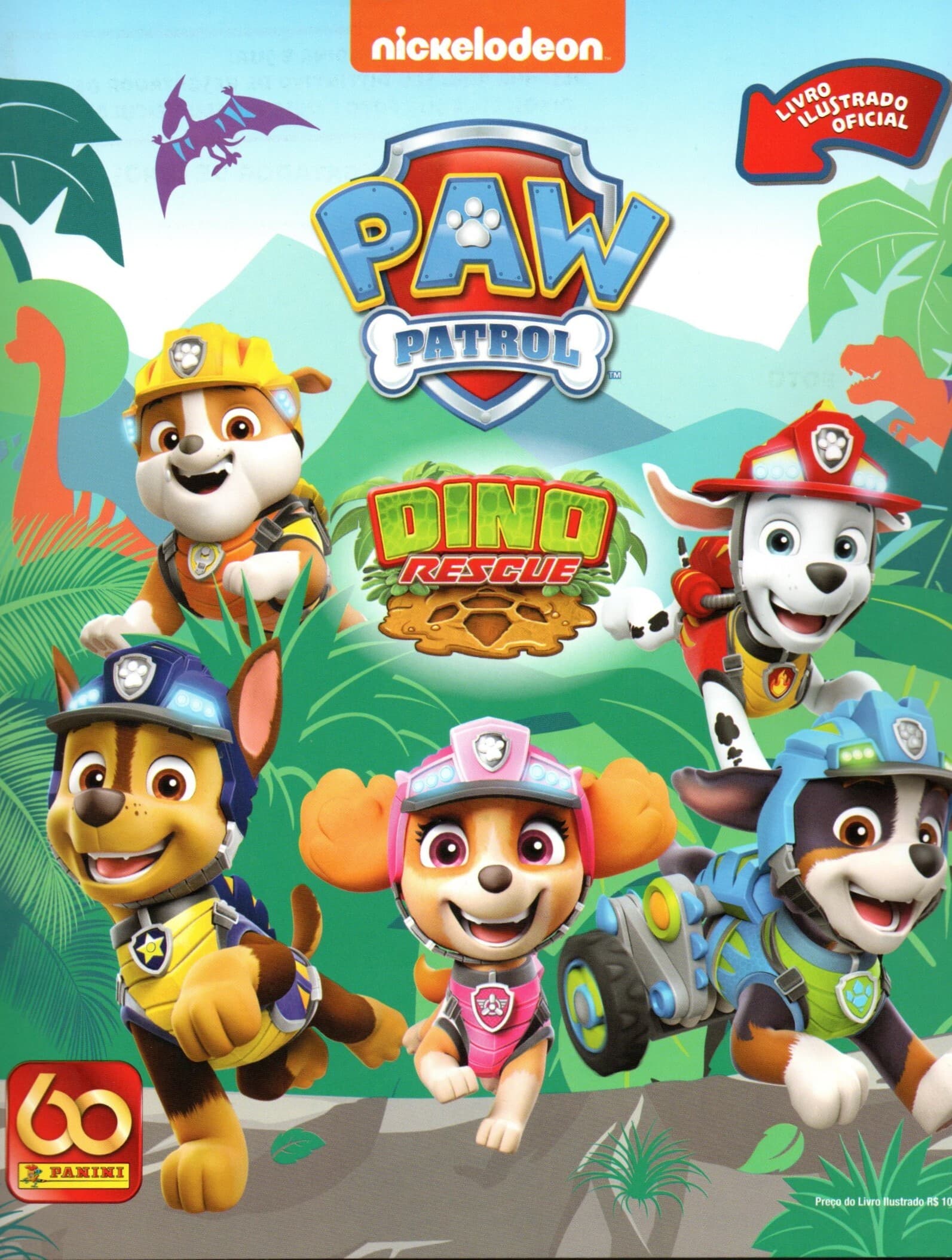Capa do álbum Patrulha canina - Dino rescue