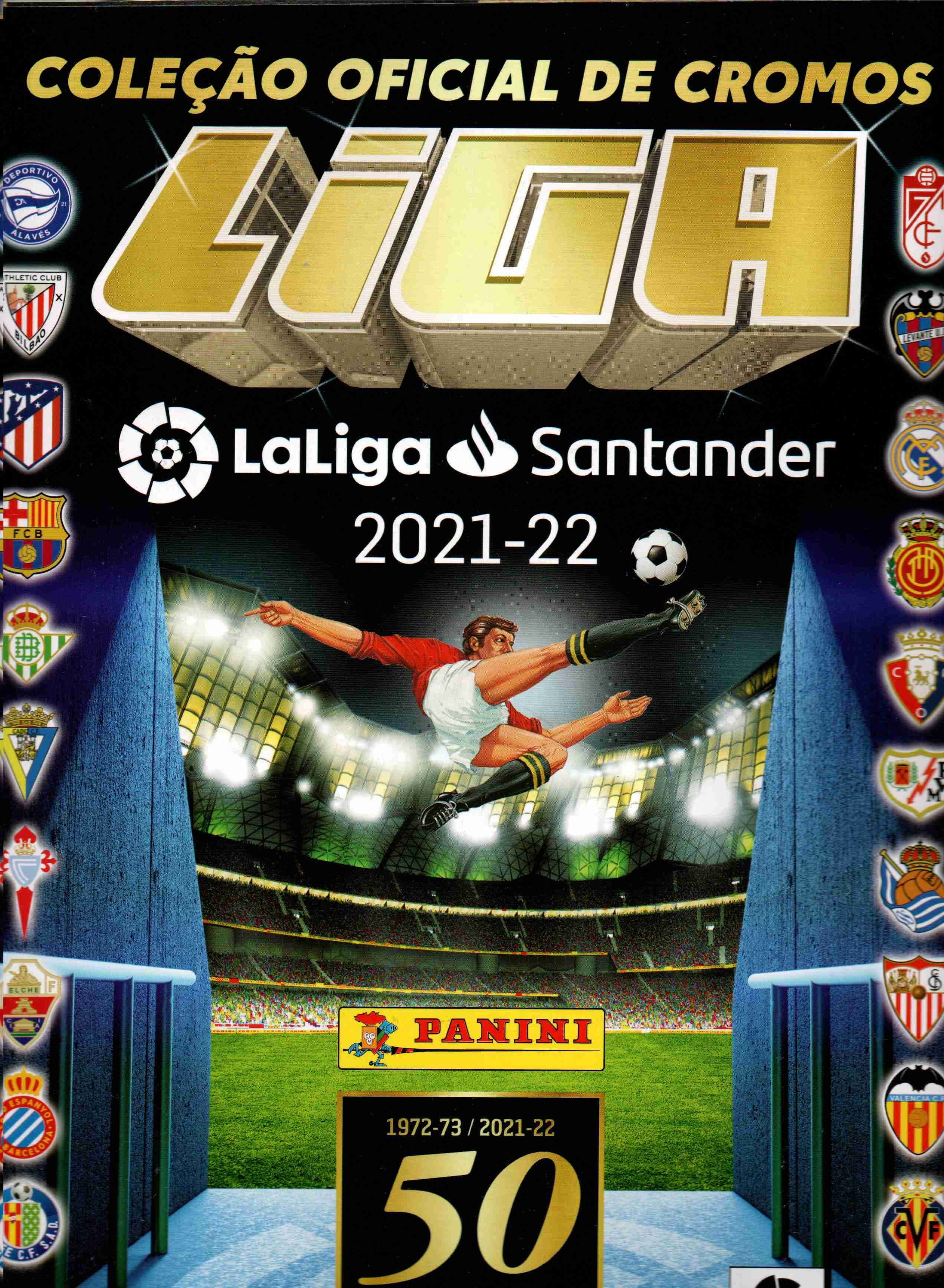 Capa do álbum Campeonato Espanhol - Liga Santander 2021-2022