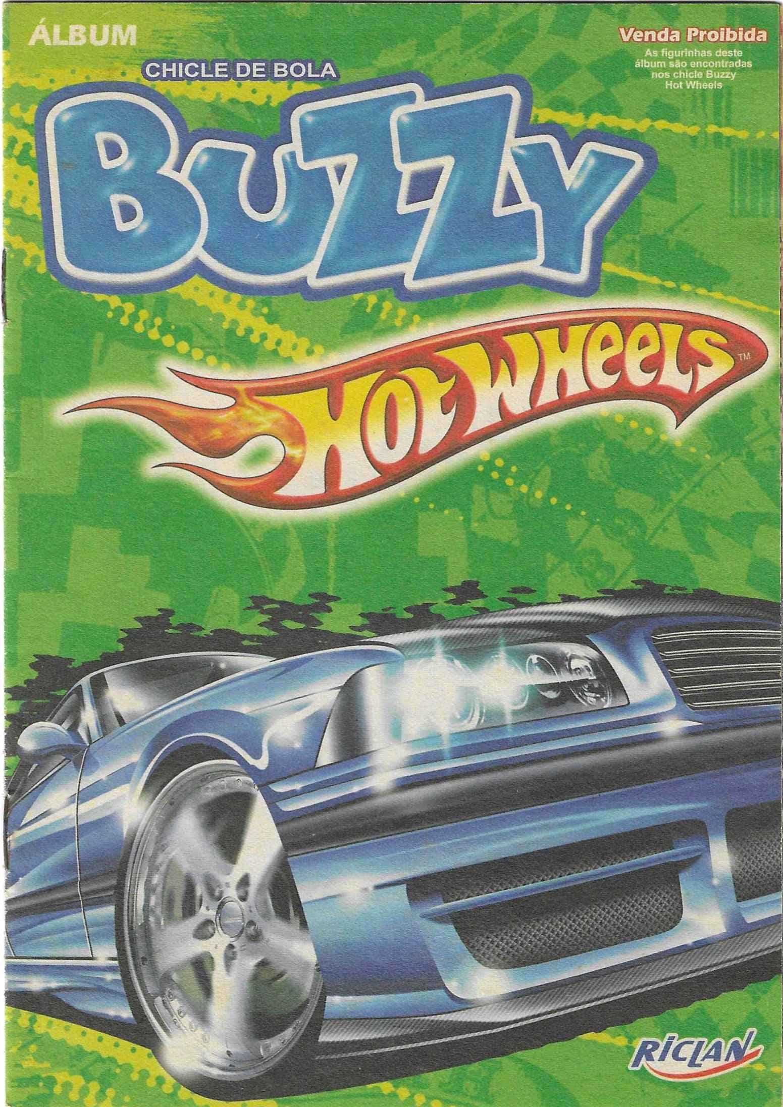 Capa do álbum Chicle de Bola Buzzy Hot Wheels 2006