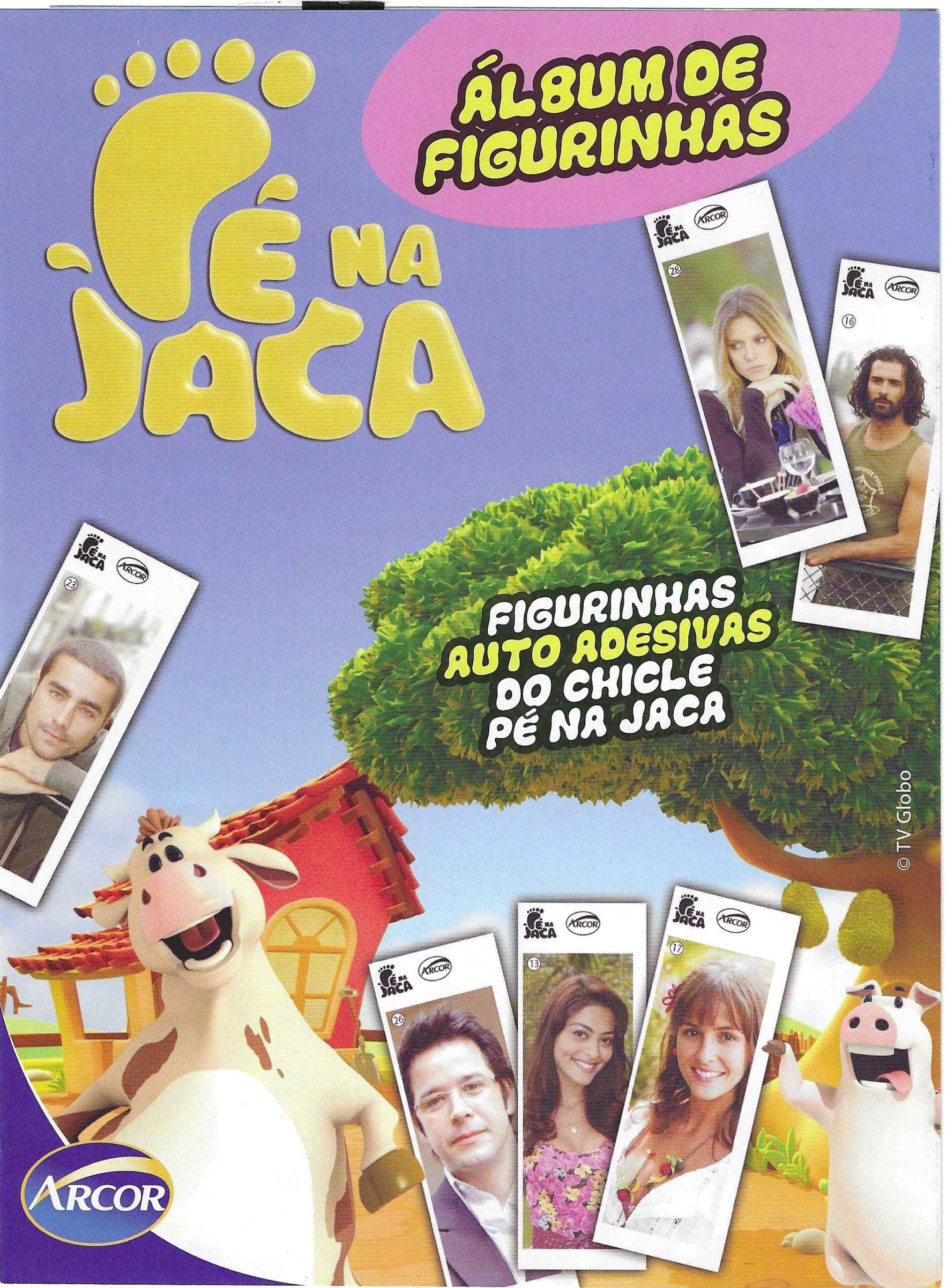 Capa do álbum Chicle de Bola Arcor Pé na Jaca
