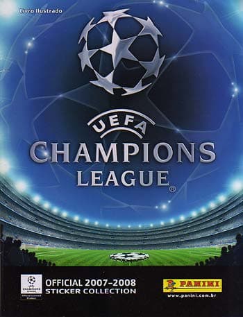 Capa do álbum UEFA Champions League 2007-2008