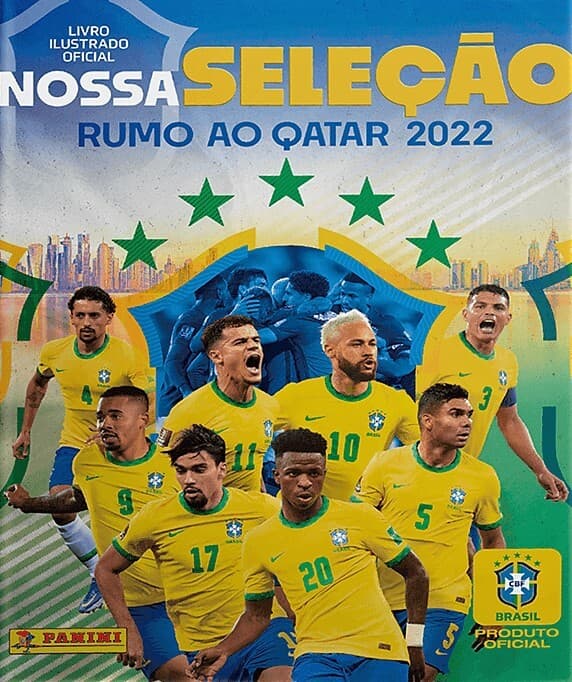 Capa do álbum Nossa Seleção Rumo ao Qatar 2022