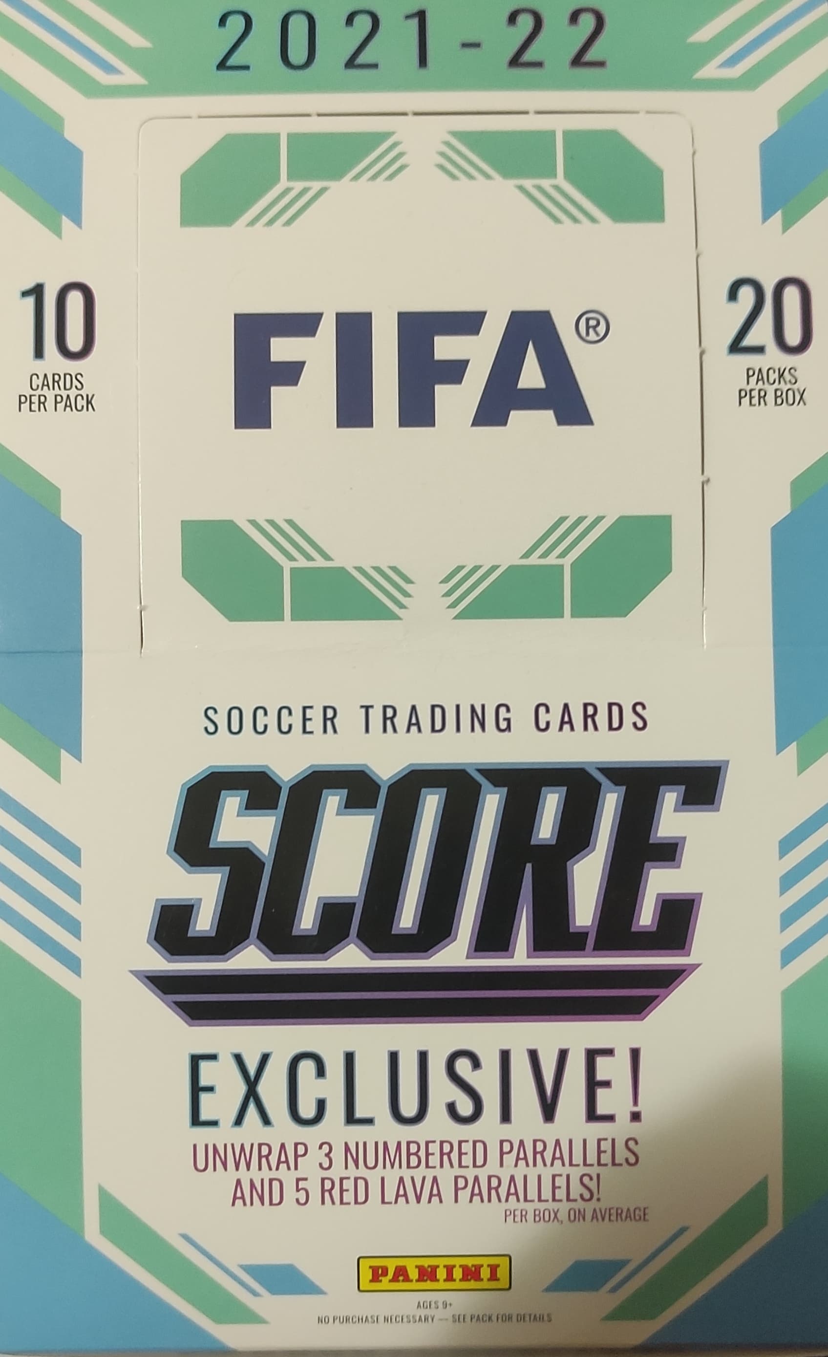Capa do álbum Fifa Score Soccer Trading Cards 2021 - 22