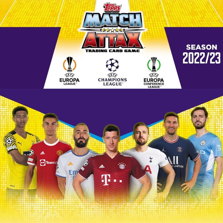 Capa do álbum Match attax UEFA champions League 2022/23 - Cards