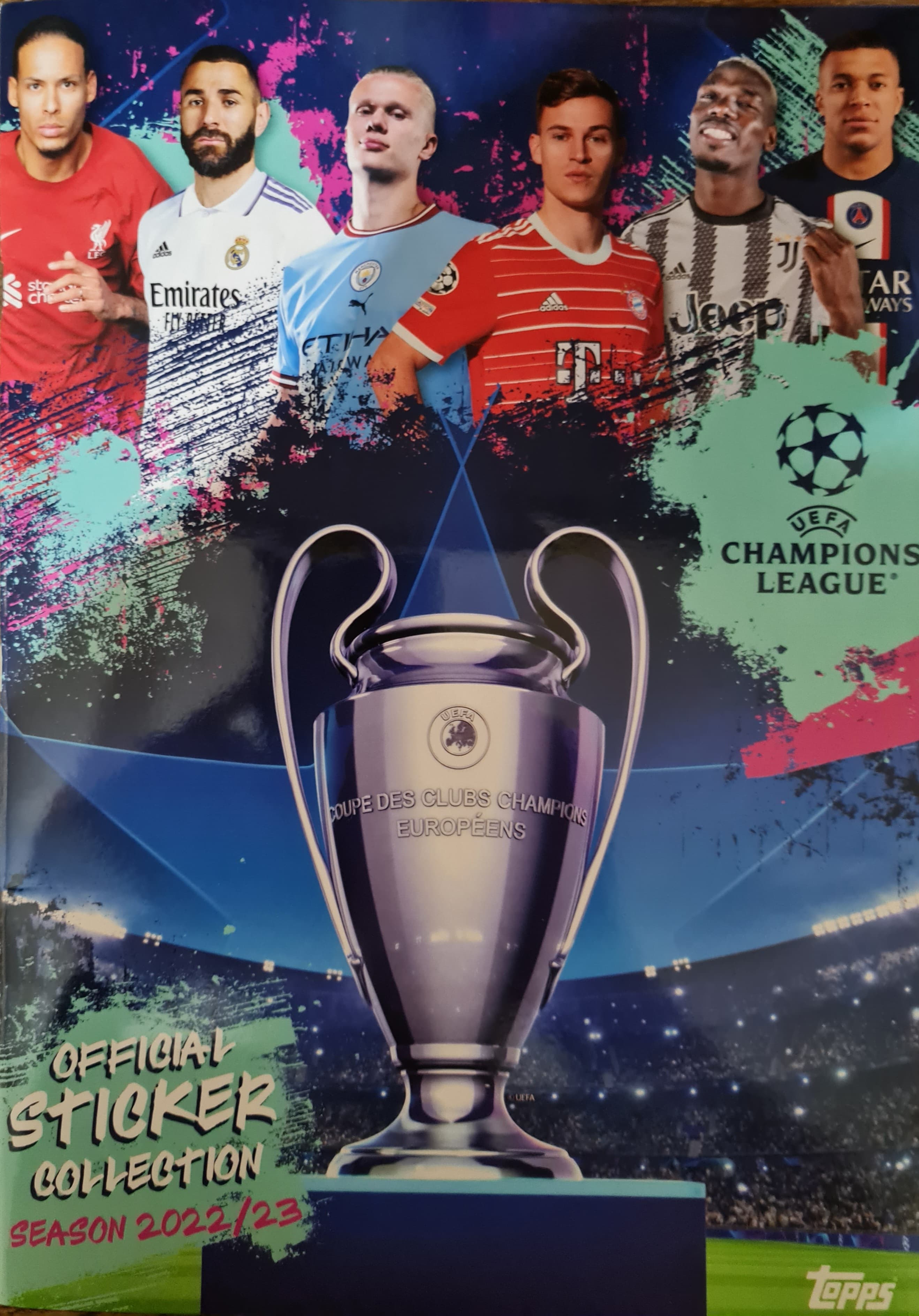 Capa do álbum UEFA Champions League 2022-2023