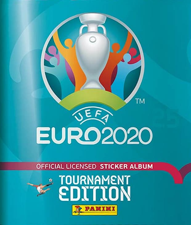 Capa do álbum UEFA Euro 2020 Tournament Edition - Versão Leste Europeu