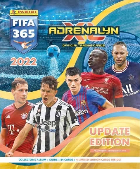 Capa do álbum Adrenalyn XL Fifa 365 2022 Update