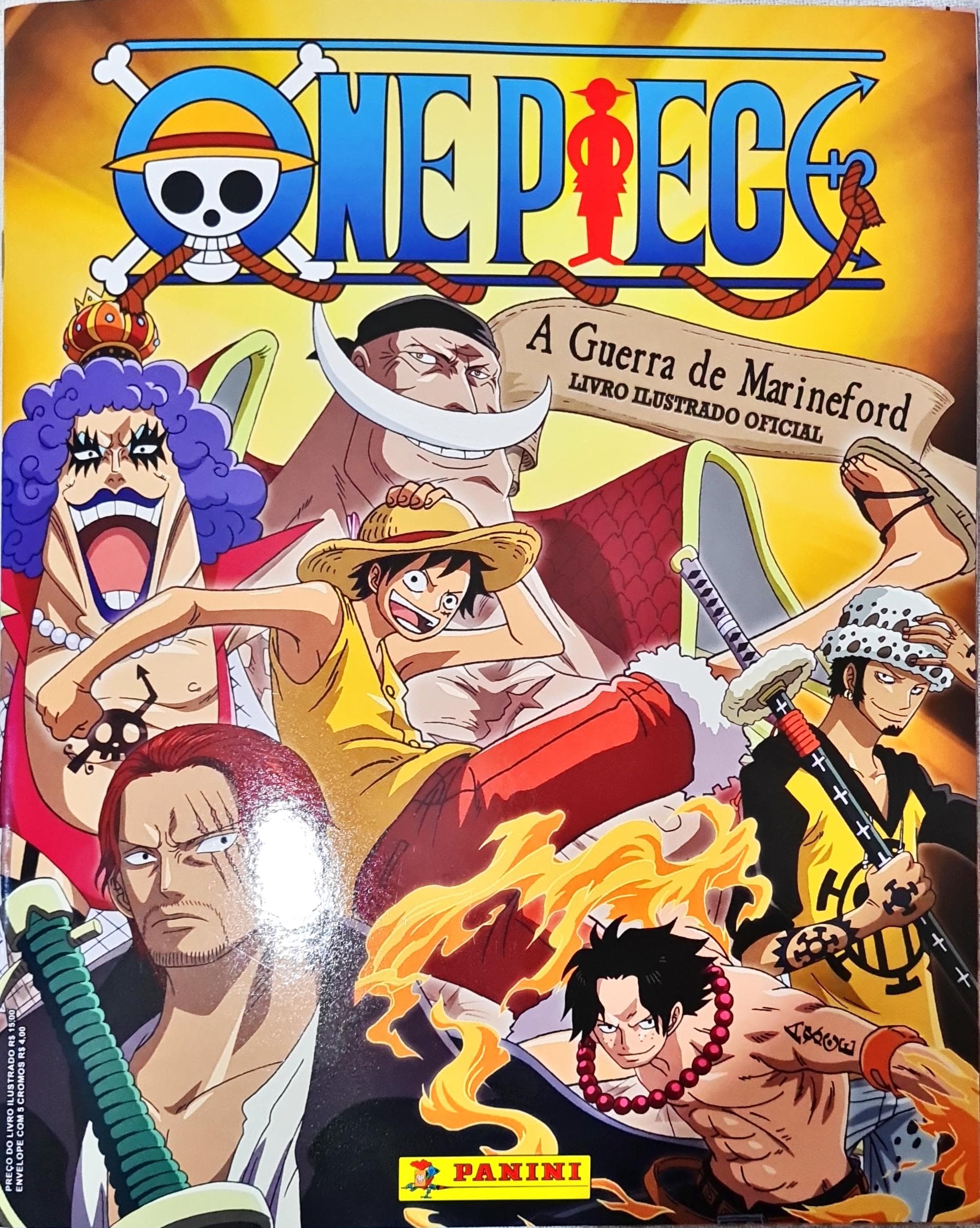 Capa do álbum One Piece - A Guerra de Marineford
