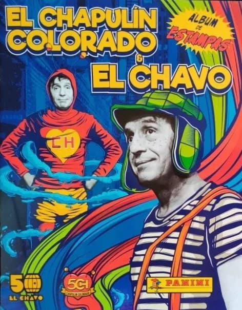 Capa do álbum El Chapulín Colorado y El Chavo