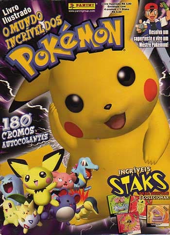 Capa do álbum O Mundo Incrível dos Pokémon