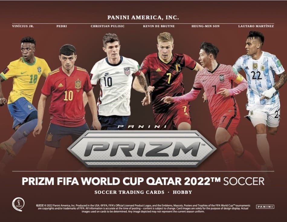 Capa do álbum FIFA World Cup 2022 Qatar - Cards Prizm