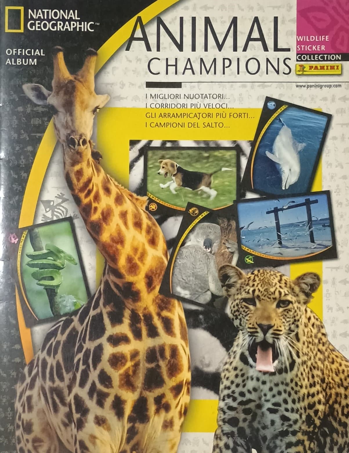 Capa do álbum Animal Champions National Geographic