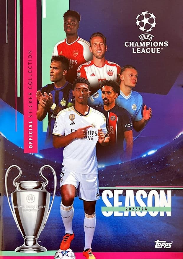 Capa do álbum UEFA Champions League 2023-2024