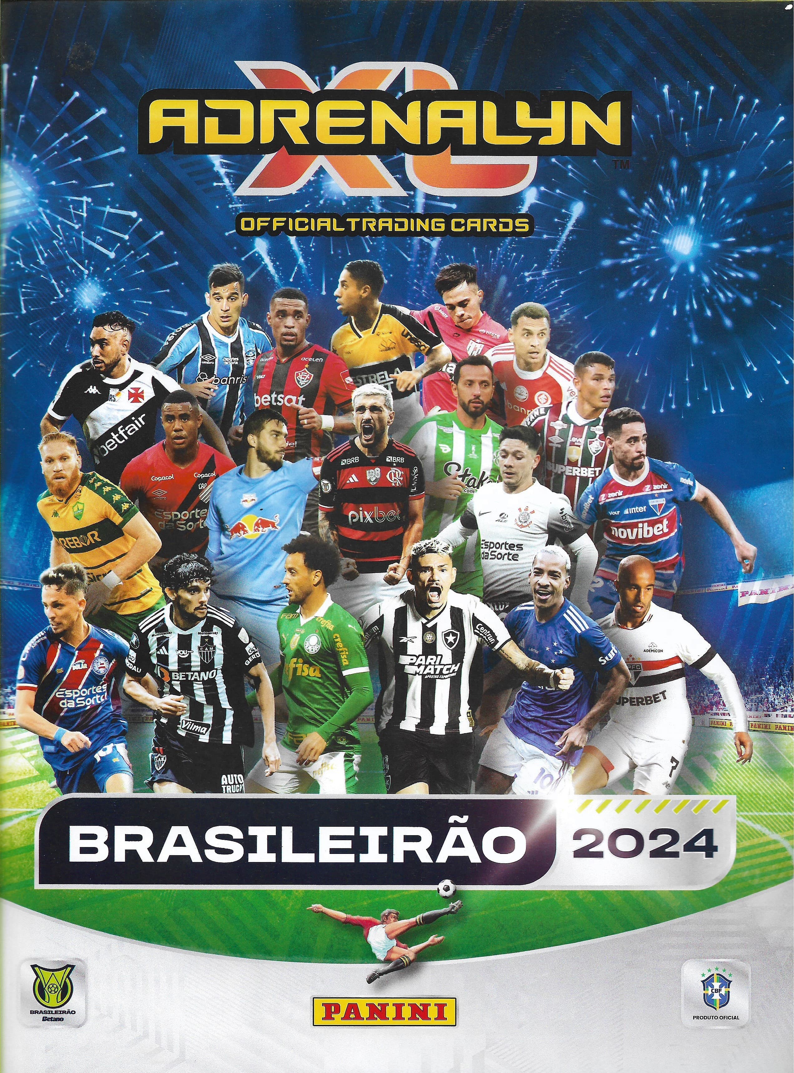 Adrenalyn XL Campeonato Brasileiro 2024 cards