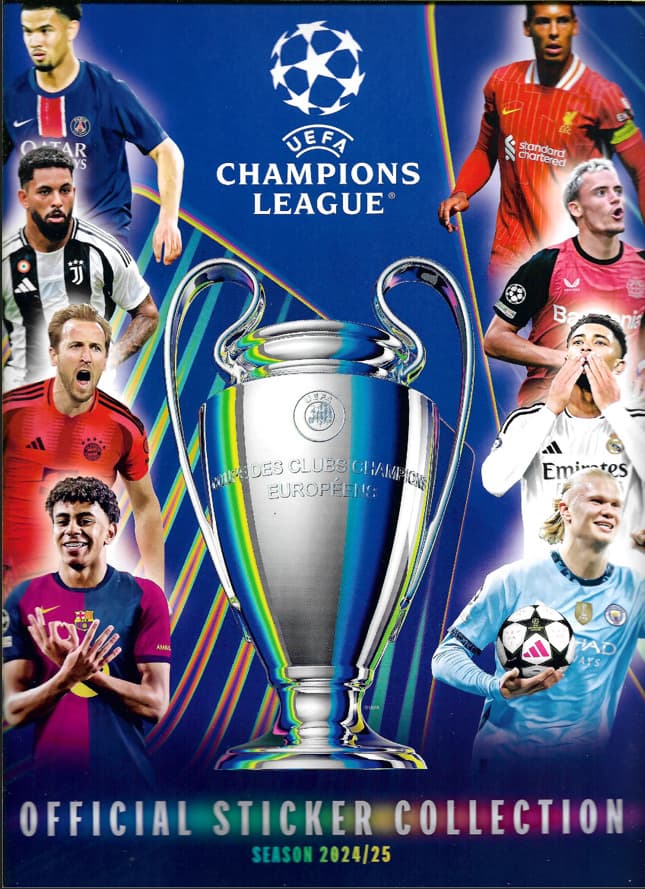 Capa do álbum UEFA Champions League 2024-2025