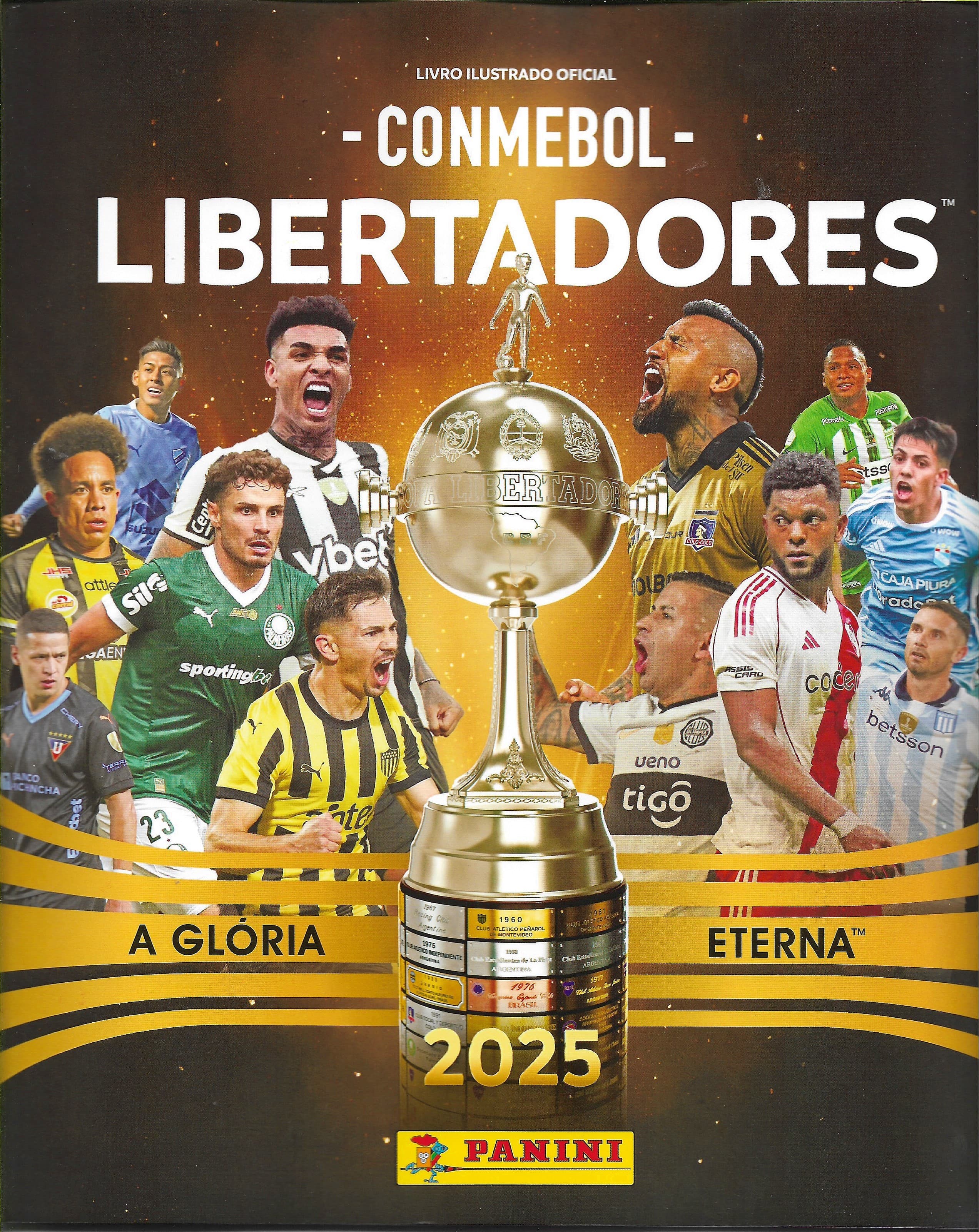 Capa do álbum Conmebol Libertadores 2025
