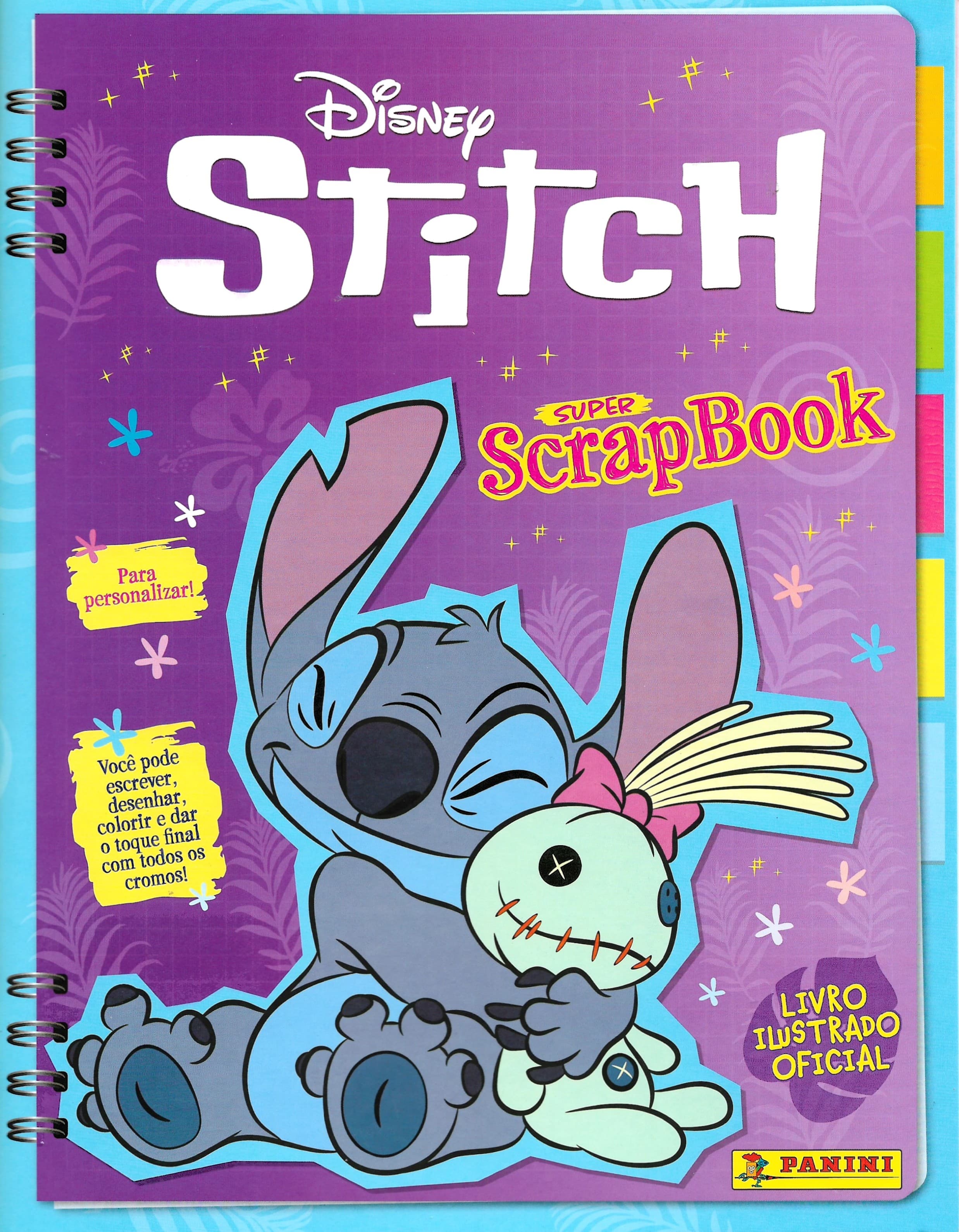 Capa do álbum Stitch Super ScrapBook