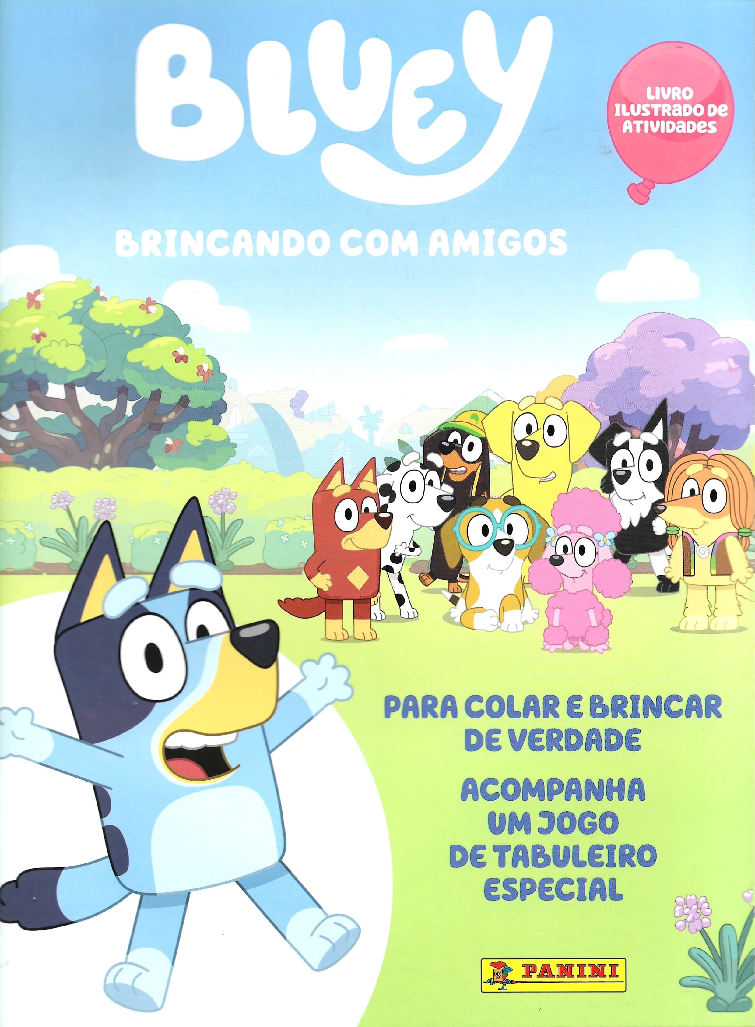 Capa do álbum Bluey Brincando com amigos