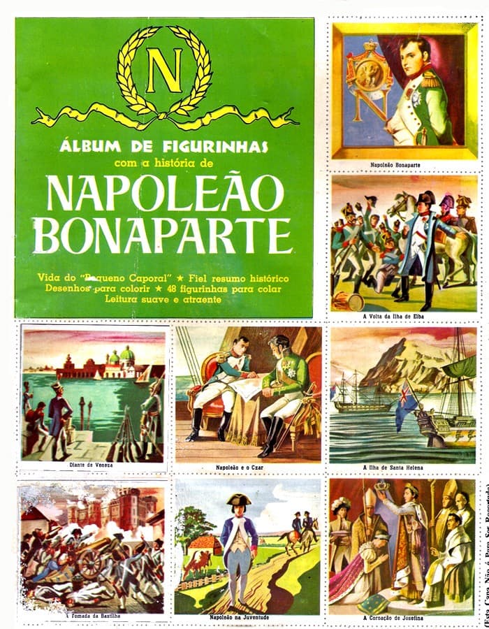 Capa do álbum A Historia de Napoleão Bonaparte